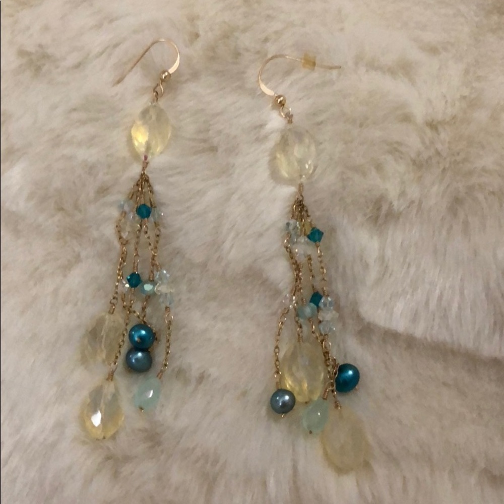 Homemade dangling earrings-make a bundle!
